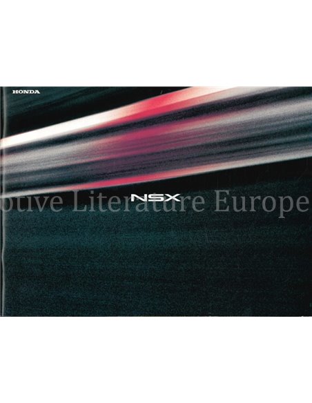1998 HONDA NSX BROCHURE JAPANESE