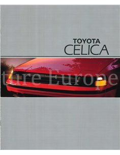 1986 TOYOTA CELICA BROCHURE NEDERLANDS