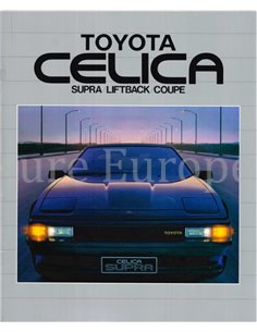 1984 TOYOTA CELICA SUPPRA BROCHURE DUTCH