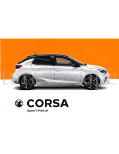 2022 VAUXHALL CORSA OWNERS MANUAL ENGLISH