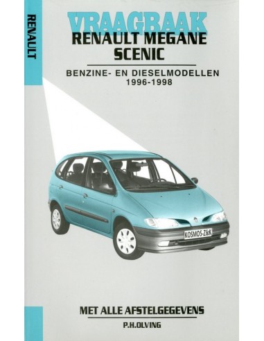 1996 - 1998 RENAULT MEGANE SCENIC BENZINE DIESEL VRAAGBAAK NEDERLANDS
