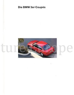1993 BMW 3 SERIES COUPE BROCHURE GERMAN