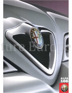 2002 ALFA ROMEO 166 BROCHURE NEDERLANDS