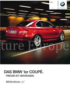 2010 BMW 1 SERIE COUPÉ BROCHURE DUITS