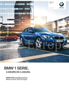 2014 BMW 1ER PROSPEKT NIEDERLÄNDISCH