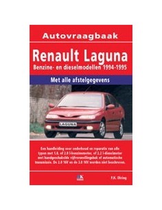 1993 - 1994 RENAULT LAGUNA BENZINE DIESEL VRAAGBAAK NEDERLANDS