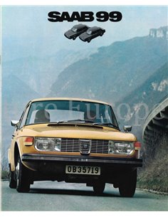 1971 SAAB 99 PROSPEKT NIEDERLÄNDISCH