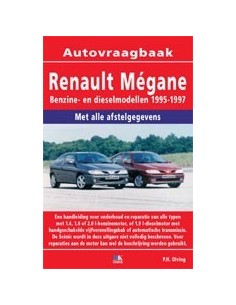 1995 - 1997 RENAULT MEGANE BENZINE DIESEL VRAAGBAAK NEDERLANDS