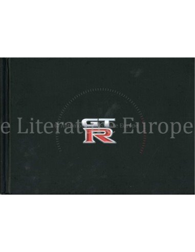 2009 NISSAN GT-R HARDCOVER BROCHURE NEDERLANDS