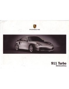 2003 PORSCHE 911 TURBO INSTRUCTIEBOEKJE DUITS