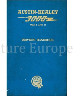 1964 AUSTIN HEALEY 3000 MKS I & II INSTRUCTIEBOEKJE ENGELS