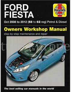 2008-2012 FORD FIESTA BENZIN | DIESEL REPERATURANLEITUNG ENGLISCH
