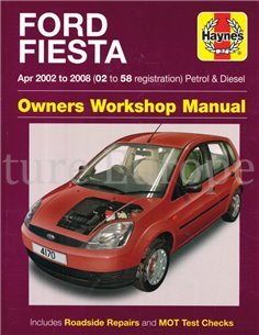 2002-2008 FORD FIESTA BENZIN | DIESEL REPERATURANLEITUNG ENGLISCH