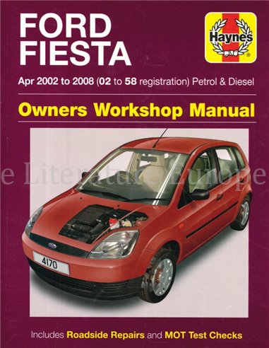 2002-2008 FORD FIESTA BENZIN | DIESEL REPERATURANLEITUNG ENGLISCH