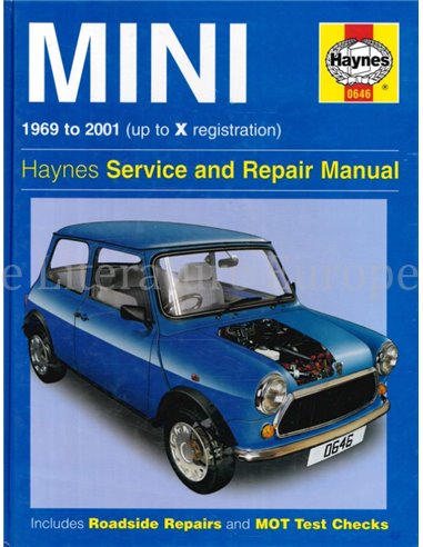 1969 - 2001 MINI REPAIR MANUAL ENGLISH