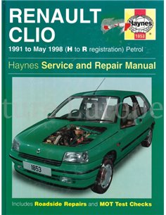 1991-1998 RENAULT CLIO BENZINE VRAAGBAAK ENGELS