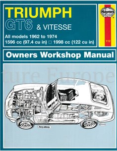 1962 - 1974 TRIUMPH GT6 | VITESSE VRAAGBAAK ENGELS