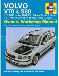 1998 - 2005 VOLVO V70 | S80, PETROL | DIESEL REPAIR MANUAL ENGLISH