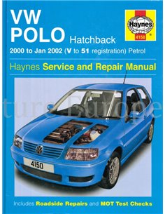 2000-2002 VOLKSWAGEN POLO BENZINE VRAAGBAAK ENGELS