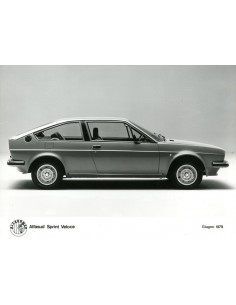 1979 ALFA ROMEO SPRINT VELOCE PERSFOTO