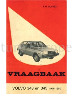 1976 - 1980 VOLVO 343 | 345 PETROL REPAIR MANUAL DUTCH