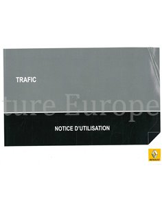 2014 RENAULT TRAFIC OWNERS MANUAL FRENCH