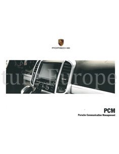 2015 PORSCHE PCM OWNERS MANUAL GERMAN