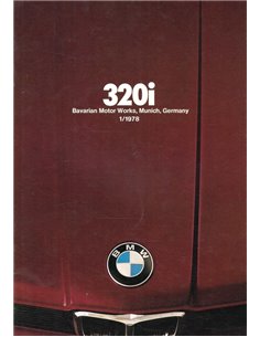 1987 BMW 3 SERIE BROCHURE ENGELS (USA)