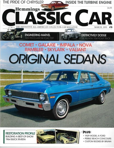 2011 CLASSIC CAR MAGAZINE 78 ENGLISCH 