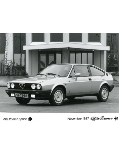 1987 ALFA ROMEO SPRINT PERSFOTO QV