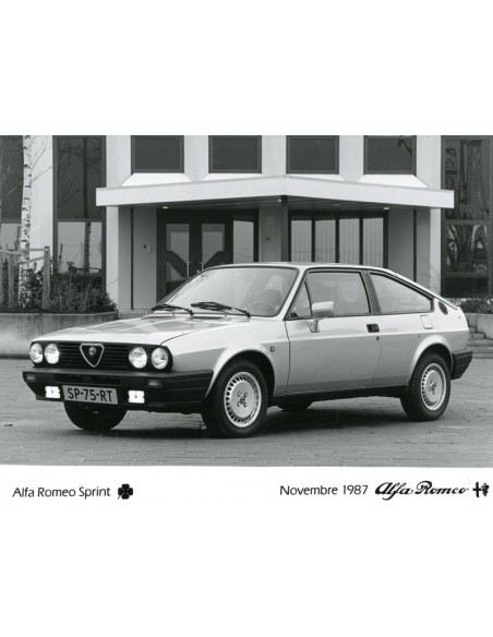 1987 ALFA ROMEO SPRINT PERSFOTO QV