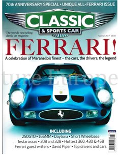 2017 CLASSIC AND SPORTSCAR MAGAZINE FERRARI SPECIAL ENGLISH