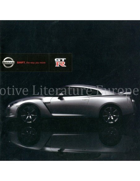 2009 NISSAN GT-R BROCHURE JAPANS