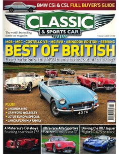 2018 CLASSIC AND SPORTSCAR MAGAZIN (02) FEBRUAR ENGLISCH