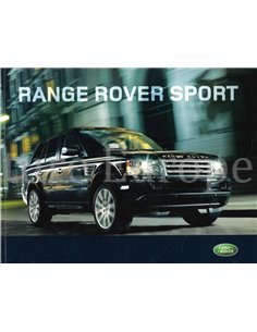 2007 RANGE ROVER SPORT PROSPEKT ENGLISCH