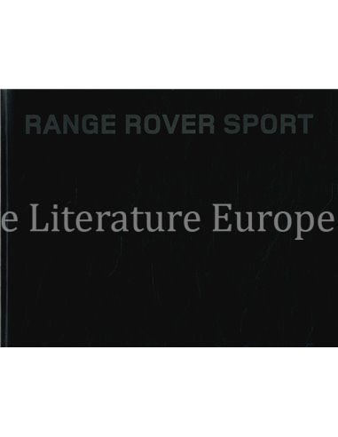 2008 RANGE ROVER SPORT PROSPEKT DEUTSCH