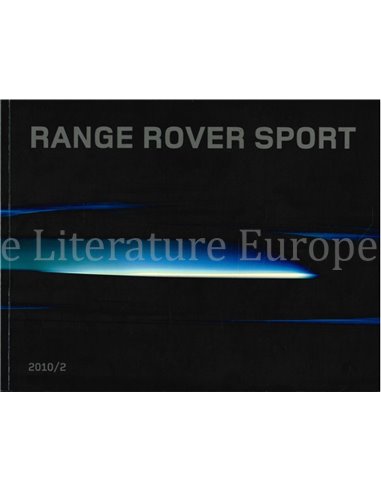2010 RANGE ROVER SPORT BROCHURE GERMAN