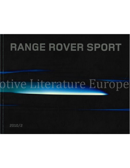 2010 RANGE ROVER SPORT PROSPEKT DEUTSCH