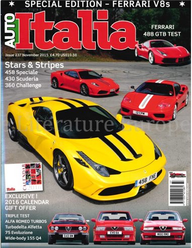 2015 AUTO ITALIA MAGAZINE 237 ENGELS 