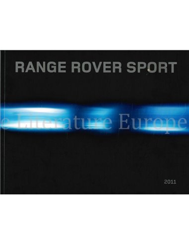 2011 RANGE ROVER SPORT BROCHURE NEDERLANDS