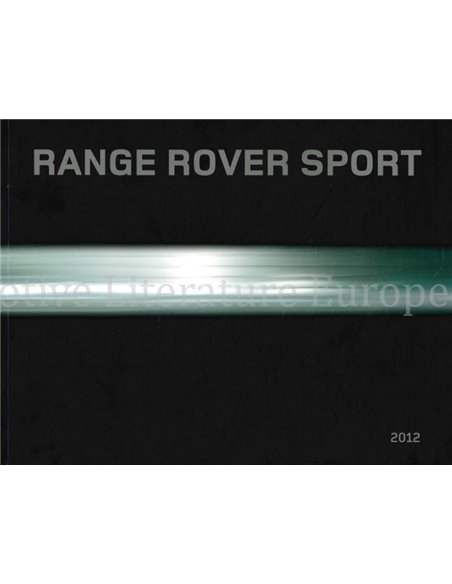 2012 RANGE ROVER SPORT PROSPEKT NIEDERLÄNDISCH