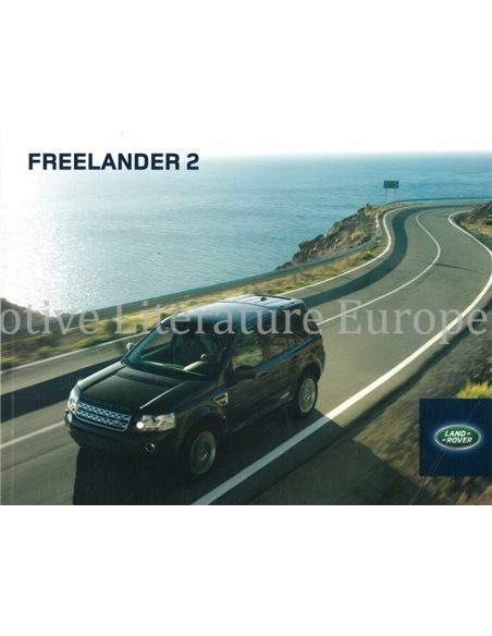 2012 LAND ROVER FREELANDER 2 BROCHURE NEDERLANDS