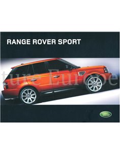 2005 RANGE ROVER SPORT BROCHURE NEDERLANDS