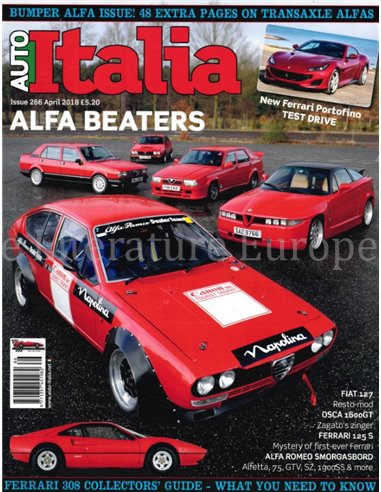 2018 AUTO ITALIA MAGAZINE 266 ENGLISH 
