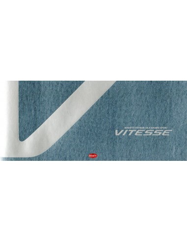 2012 BUGATTI EB 16.4 VEYRON GRAND SPORT VITESSE  KLANTEN BROCHURE