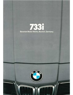 1980 BMW 7 SERIE BROCHURE ENGELS (USA)