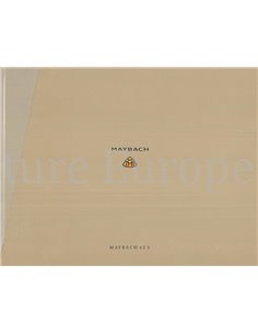 2006 MAYBACH 62 S HARDCOVER PROSPEKT DEUTSCH