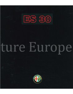 1989 ALFA ROMEO ES30 HARDCOVER BROCHURE ITALIAANS