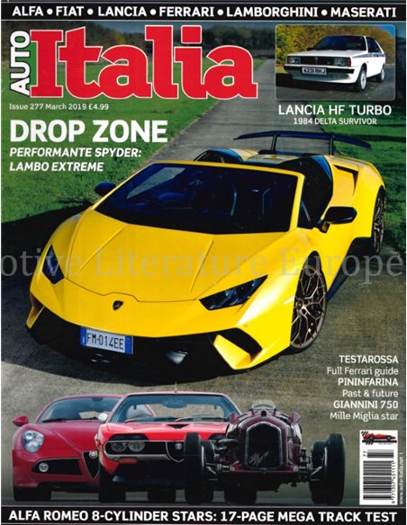 2019 AUTO ITALIA MAGAZINE 277 ENGLISH 