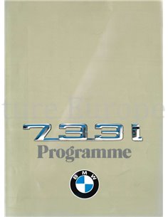 1979 BMW 7 SERIE BROCHURE JAPANS